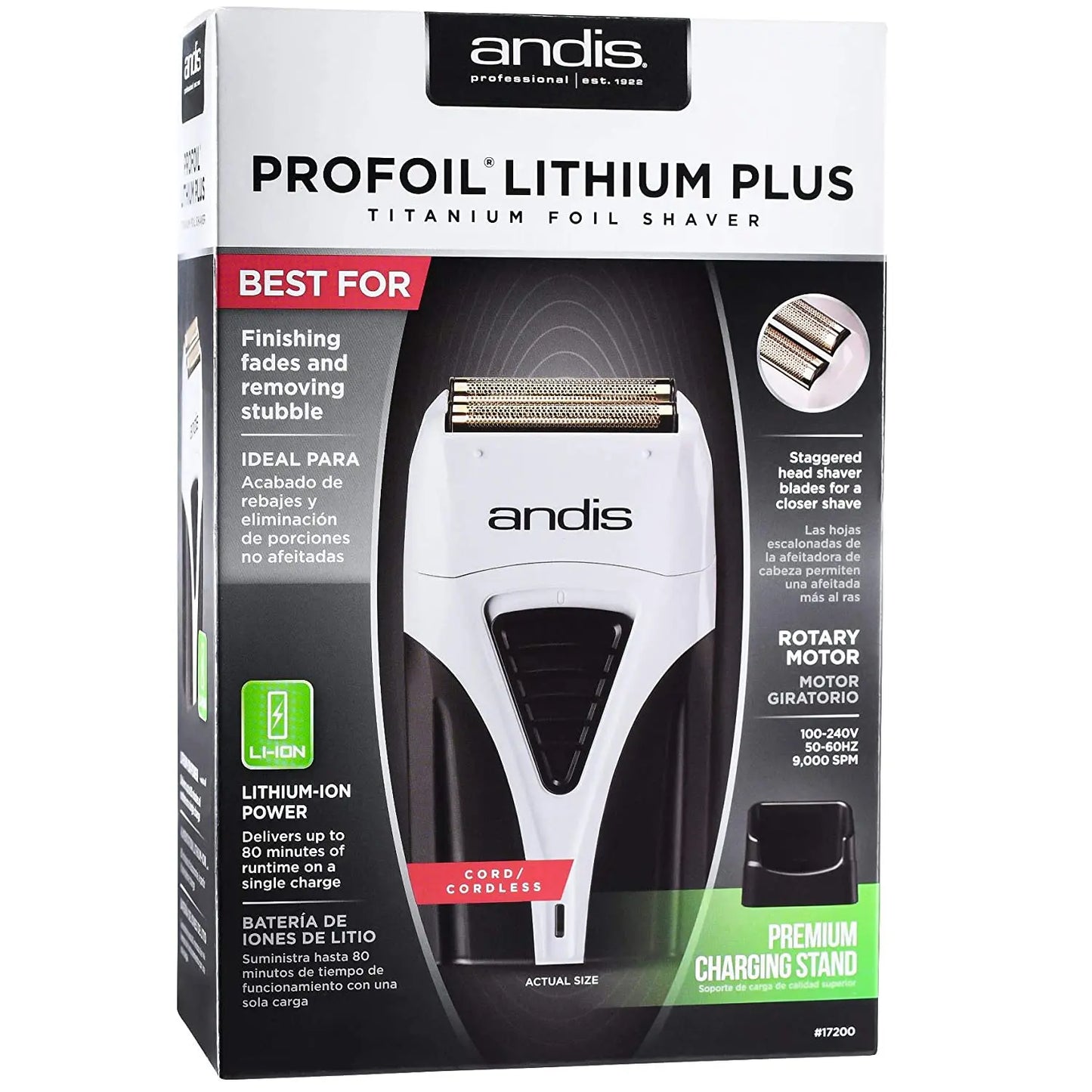 Original Andis Profoil Lithium Plus