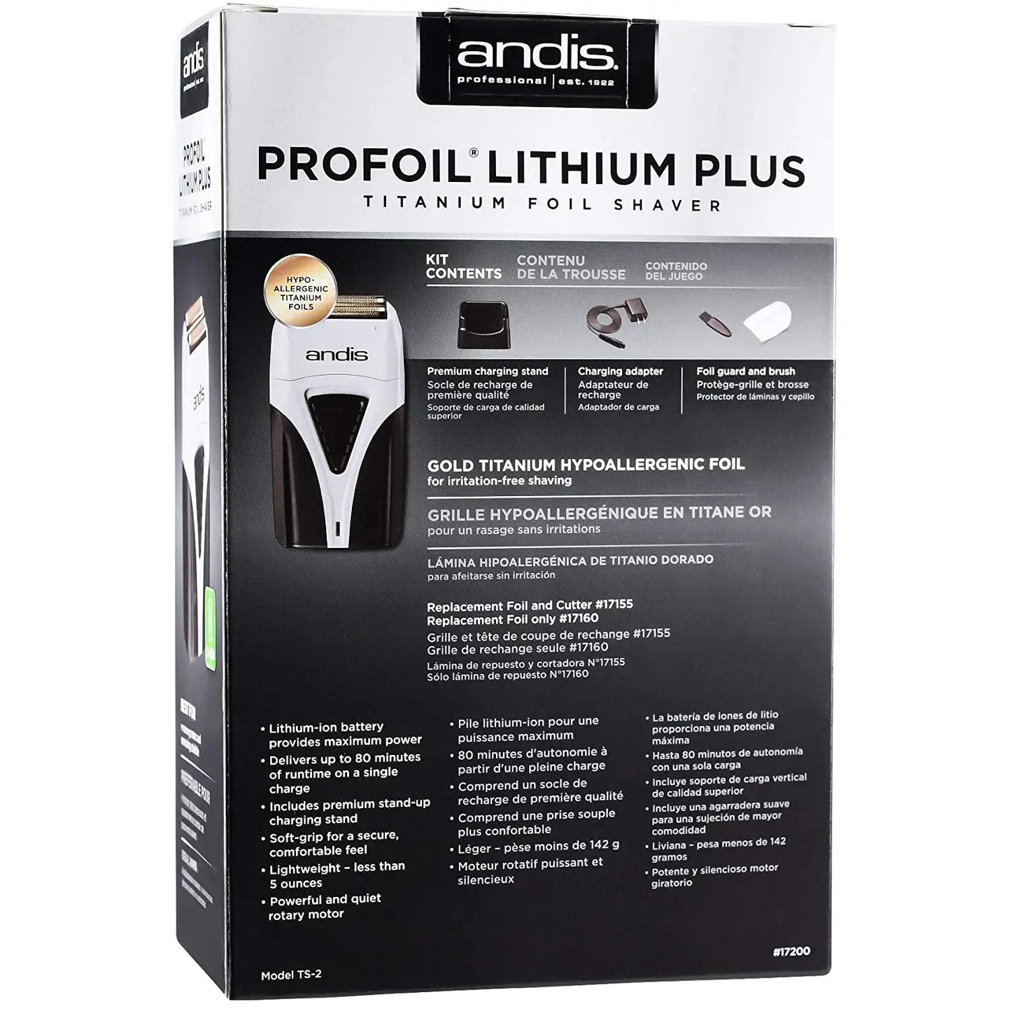 Original Andis Profoil Lithium Plus